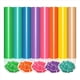 thumbnail image 2 of 16x Vinilo Puff de Transferencia de , 8 Colores, Vinilo de Transferencia de 3D Puff HTV, Camiseta de Vinilo Termoadhesivo Hinchable de Color Pastel de 30X25cm, 2 of 7