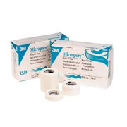 3M - Micropore - Medical Tape 3M - Micropore - Skin Friendly Paper 1 Inch X 10 Yard White NonSterile - 120/Case