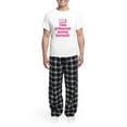 thumbnail image 5 of CafePress - This Princess Saves Herself Men's Light Pajamas - Men's Light Loose Fit Cotton Pajama Set, 5 of 7