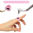 thumbnail image 4 of ShenMo 100PCS Glue Rings for Eyelash Extensions, Eyelash Glue Holder Glue Rings Tattoo Ink Disposable Rings, 4 of 5