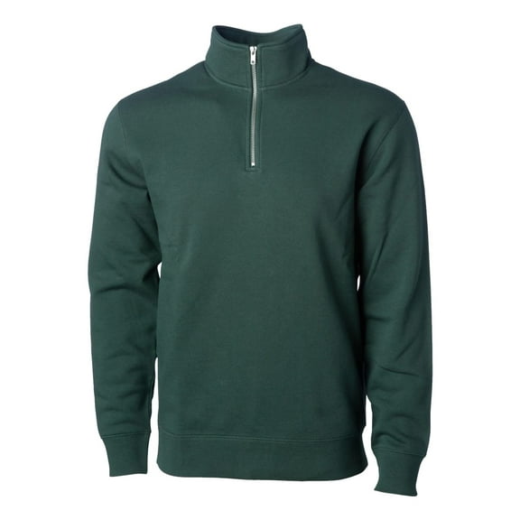 Independent Trading Co. SS4600QZ Midweight Quarter Zip-Alpine Green-XS