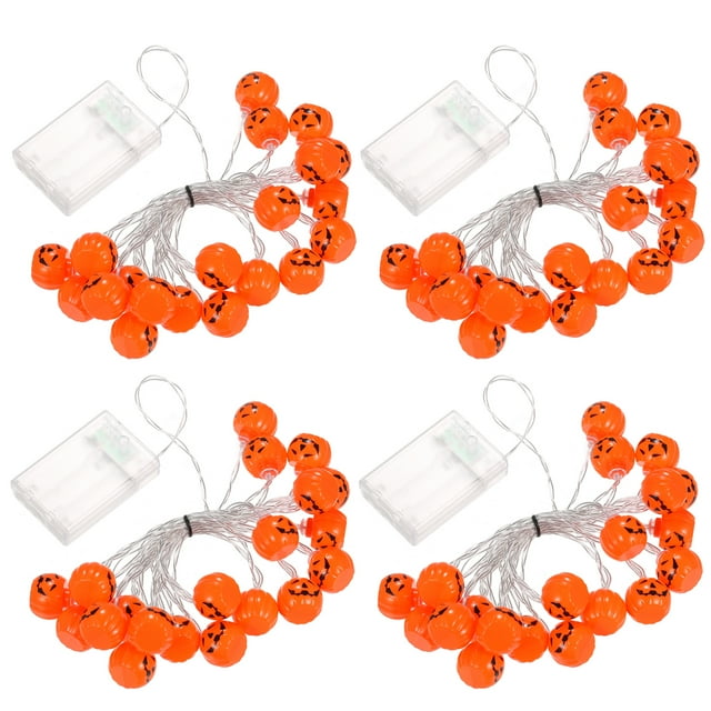 Cadena de luces de Halloween Luces decorativas navideñas Lámpara de cadena Atmósfera Halloween yeacher luces de cadena