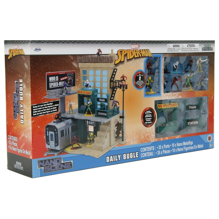 Spiderman daily 2024 bugle playset