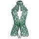 thumbnail image 4 of Gibobby Ropa interior mujer Conjunto de Ropa Interior Sexy para Mujer Lenceria Erotica De Encaje con Cuello Sensual Lenceria Sexy para Mujer(Verde, 3XG), 4 of 5