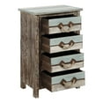 thumbnail image 3 of Coast to Coast Imports 91746 Islander Four Drawer Chest - 19.5 x 13 x 31.5 in., 3 of 4