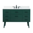 thumbnail image 3 of Elegant Lighting Vf41048m-Bs Boise 48" Free Standing Single Basin Vanity Set - Green, 3 of 8