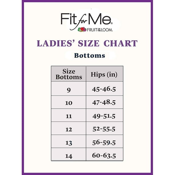 Fruit of the Loom Women's 360° Stretch Underwear (Regular & Plus, Plus Size