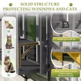thumbnail image 2 of Haverchair Cat Catio, Cat Window Perch for Large Indoor Cats, Window Box Enclosure with 4 Jump Platforms, Wooden Window Hammock for Multi Kittens, All-Weather Use Outdoor Small Pet Perch House, 2 of 12