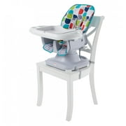 Fisher-Price SpaceSaver High Chair, Portable Baby to Toddler Dining Seat, Color Climbers