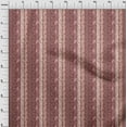 thumbnail image 4 of oneOone Cotton Cambric Maroon Fabric Asian Dabu Print Quilting Supplies Print Sewing Fabric By The Yard 42 Inch Wide, 4 of 4