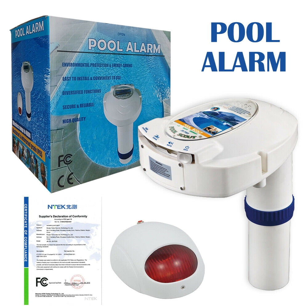 IClover Swimming Inground Pool Safety Alarm System Children Pets