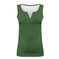 thumbnail image 4 of Giftesty Womens Tanks Summer Sleeveless Blouse Clearance Women's Fashion Casual Solid Color V-Neck Tank Top, 4 of 5