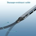 thumbnail image 2 of 4 Port USB 3.0 Hub USB Splitter Adapter Data Expander for Laptop, 2 of 8