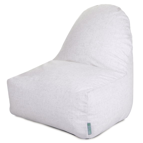 Majestic Home Goods Indoor Magnolia Wales Bean Bag Kick-it Chair 30 in L x 26 in W x 30 in H