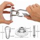 thumbnail image 2 of Ceiling Hook, Ceiling Mount Suspension Trainer Suspension Kit for Hanging Chair, Hammock, Sling Trainer, Punching Bag, Yoga, 2 of 5