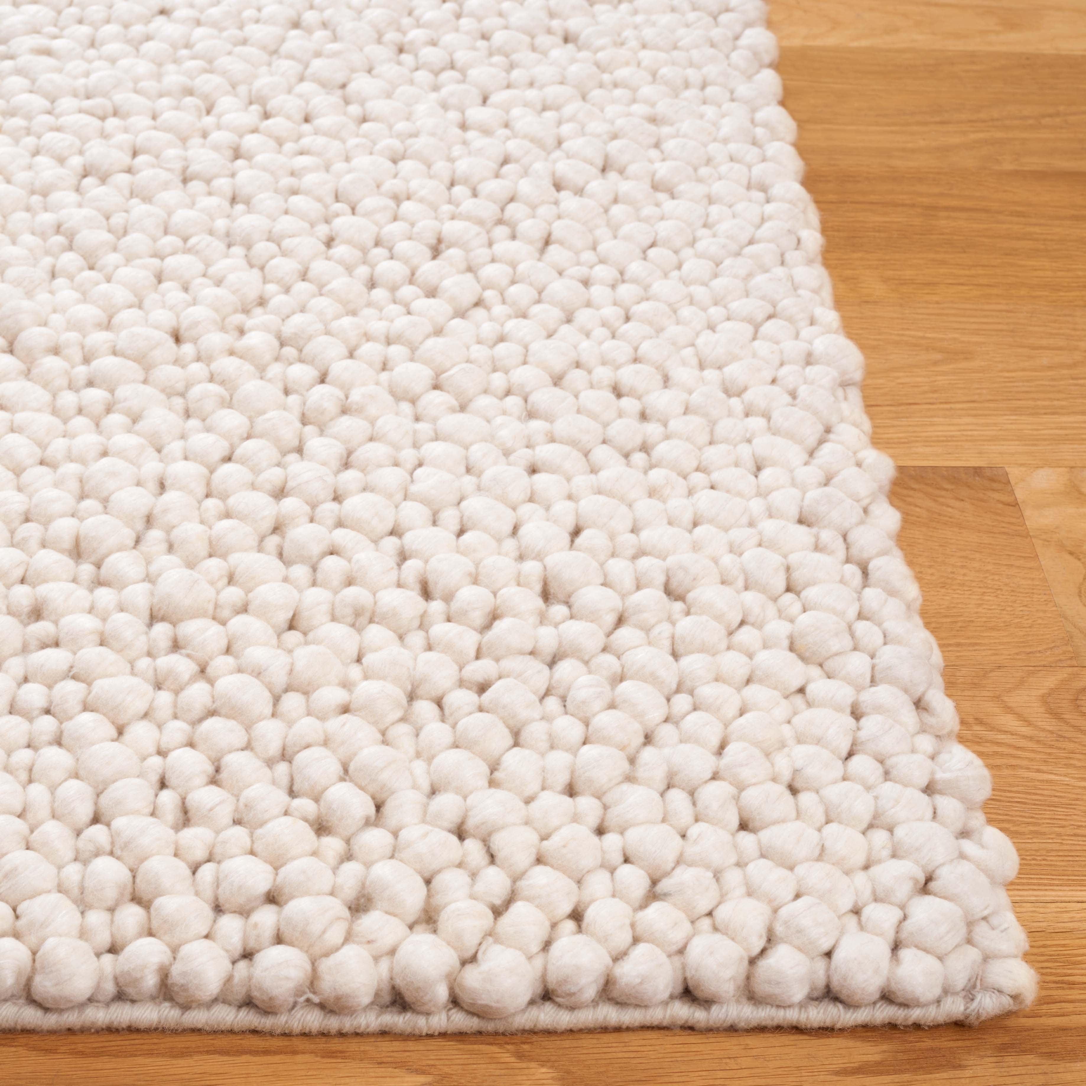 SAFAVIEH Natura Joey Solid Area Rug, Ivory, 5' x 8'