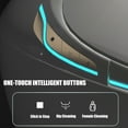 thumbnail image 4 of Yulika Elongated one-piece Smart Toilet with Bidet And Soft Closing Seat, Auto Dual Flush, UV-LED Sterilization, Heated Seat, Warm Water and Dry,Remote control, 4 of 15