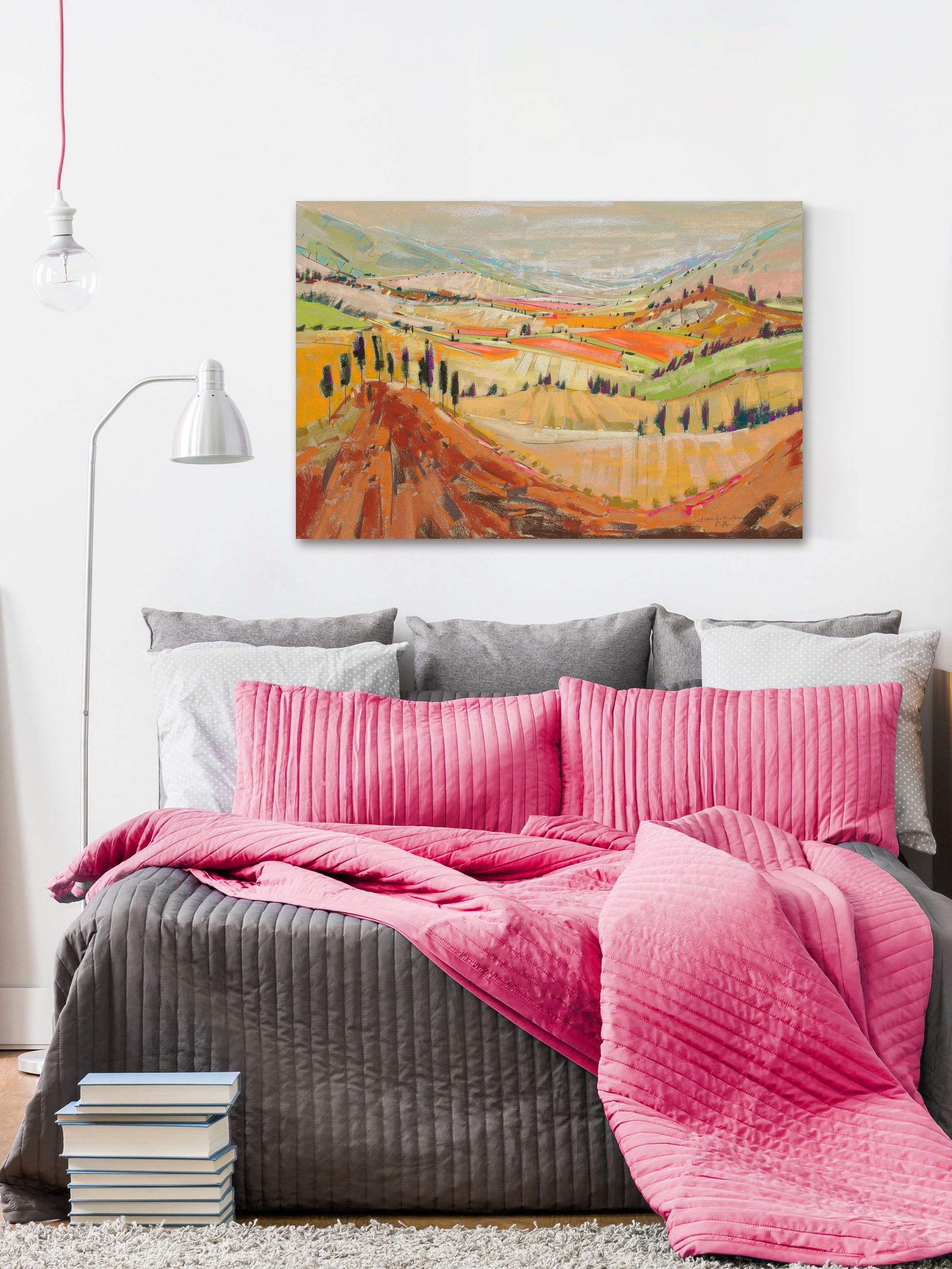 "Tuscany XI" Painting Print on Wrapped Canvas