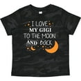 thumbnail image 3 of Inktastic I Love My Gigi to the Moon and Back Boys or Girls Toddler T-Shirt, 3 of 5