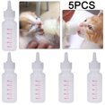 thumbnail image 1 of Hugtrwg Botella Transparente para Y Gatos Biberón No Tóxico 50ml para Bebés Lactantes 5 Uds., 1 of 5