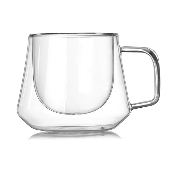 Double Coffee Mugs With Handle Mugs Drinking Insulation Double Wall Glass Tea Cup Gift Drinkware Milk