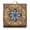 Colorful Mandala F, variant on Harmony Mandala Pillow – 22 Inch Large Square Cushion, Artistic Floral Mandala, Soft for Fireplace Seating