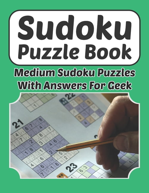 1000 Sudoku: Sudoku Puzzle Book - Medium Sudoku Puzzles ...