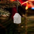 thumbnail image 3 of Ceramic Christmas Mini Snowhouse Ornament Uniquely Embodies Atmospheric Holiday And Exquisite Design. for Chandelier, 3 of 6
