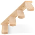 thumbnail image 3 of Supvox Wooden Wall-Mounted Cat Steps in Khaki - Indoor Pet Climber Furniture, 1 Pair for Cats and Small Pets, 3 of 6