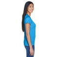 thumbnail image 3 of UltraClub 8420L Ladies Cool & Dry Sport Performance Interlock&nbsp;T-Shirt, 3 of 3