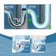 thumbnail image 5 of Limpiador de tuberías para cocinas y baños, limpiador de desagües para cabello, grasa, residuos de jabón y obstrucciones. Agente de dragado instantáneo para fregaderos de cocina, desagües de baño, ba, 5 of 9