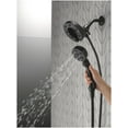 thumbnail image 3 of Delta 58472 Universal Showering Round 2.5 GPM Multi Function 2-In1 In2ition Shower Head, 3 of 7