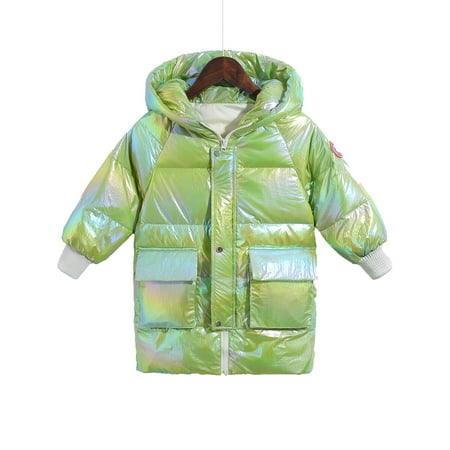 

Dezsed 2022 Winter Down Jacket For Girls Coat Waterproof Shiny Hooded Children Outerwear Boys Clothing 3-8Year Teenage Kids Parka Snowsuit With Pockets