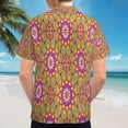 thumbnail image 6 of High Quality Hawaiian Shirts for Men Short Sleeve Aloha Beach Shirt Floral Summer Casual Button Down Shirts Blouses YOZPJI, 6 of 7