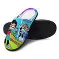 thumbnail image 7 of Mens Cozy Slippers Teen Titans Go Warm Soft Plush Slipper Slip-on House Shoes for Home Indoor Outdoor, 7 of 7