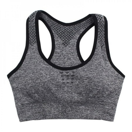 

Shop Clearance! Wireless Seamless Bra Women Black White Grey Blue Crop Top Plus Size Fitness Bralette Super Gathering Push Up Bras