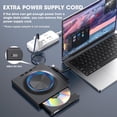 thumbnail image 1 of Meitianfacai External Optical Drive Mobile DVD Portable Powerhouse For Data And Media The Versatile External DVD Your On-the Data And Entertainment Solutio, Black, 1 of 1