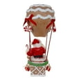 thumbnail image 3 of Kurt S. Adler 12 in. Fabriche Gingerbread Hot Air Balloon Santa, 3 of 8