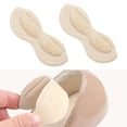 thumbnail image 4 of Abbraccia 6x2x Shoes Heel Pad Cushion Foot Protectors Insoles Prevent Rubbing beige 6 Pcs, 4 of 9