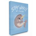 thumbnail image 2 of The Kids Room by Stupell Stay Narly Narwhal Fun Sunglasses Blue Oversized Wall Plaque Art, 12.5 x 0.5 x 18.5, 2 of 6