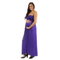 thumbnail image 3 of Women's Maternity Strapless Maxi Dress, 3 of 15