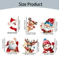 thumbnail image 2 of Lssam Holiday Auto Decorations - Reusable Christmas Car Stickers and Decals for Windows, Create Festive Spirit on Your Vehicle, House Doors, and Office Walls, 2 of 8