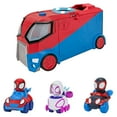 thumbnail image 1 of Spidey and His Amazing Friends Web Transporter Feature Vehicle, Lights & Sounds - Includes 3 Amazing Mini Vehicles, 1 of 3