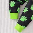 thumbnail image 6 of WOYY Newborn Boys Dinosaur Glow In The Dark Pajamas Cotton Short Sleeve Top Pants Soft PJs, 6 of 6