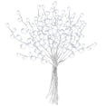 thumbnail image 1 of BRIGHTFUFU Garneck 50 tallos de 16 cm Bouquets artificiales Gotas de cuentas acrílicas Ramas de flores aerosoles para la boda DIY Crafts (blanco), 1 of 1