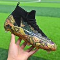 thumbnail image 4 of Botas de fútbol profesionales TF/FG para adultos y niños, tacos de fútbol, césped, fútbol, cómodo, antideslizante, entrenamiento, deporte, alta calidad, nuevo, 4 of 5