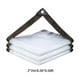 thumbnail image 3 of Cubierta impermeable transparente para exteriores | Para patio, terraza, gallinero, porche, toldo, camping | Lona plástica transparente con sellos | Protección resistente al clima y al sol | 2x2m, 3 of 9