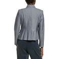 thumbnail image 2 of Brooks Brothers womens  Textured Blazer, 14, Blue, 2 of 3