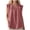 Pink, variant on Womens Cap Sleeve Cotton Linen Tank Tops Summer Casual Loose Fit T Shirts Crew Neck Sleeveless Basic Tee Shirts (Sky Blue, M)