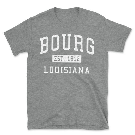 Bourg Louisiana Classic Established Men's Cotton T-Shirt